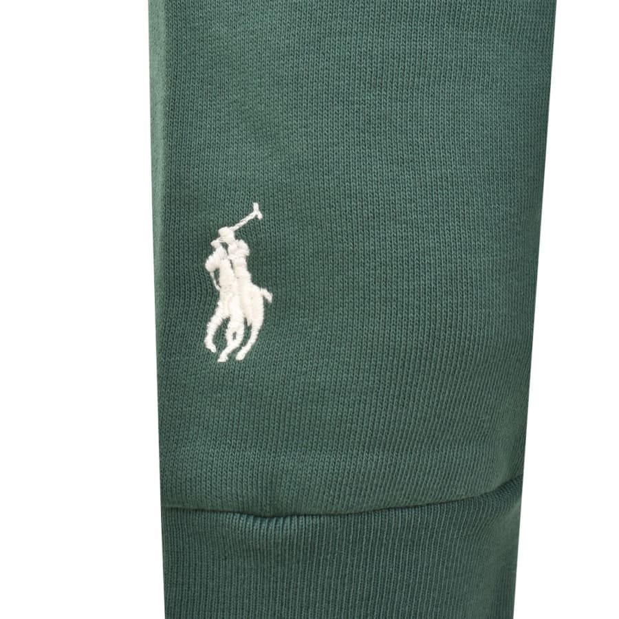 Ralph Lauren Long Sleeve Hoodie Green | Mainline Menswear